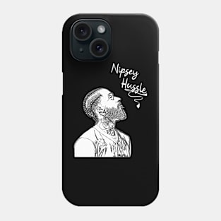 nipsey hussle | minimalism in white Phone Case