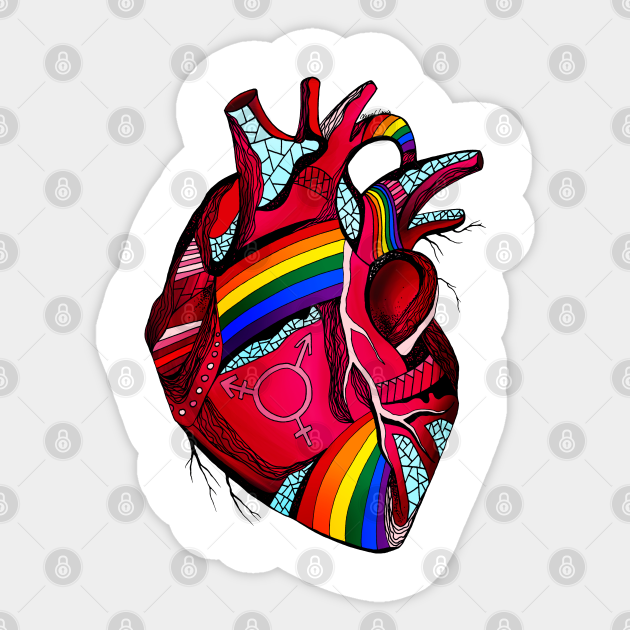 Pride Heart - Pride - Sticker