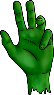 Zombie Hand Magnet