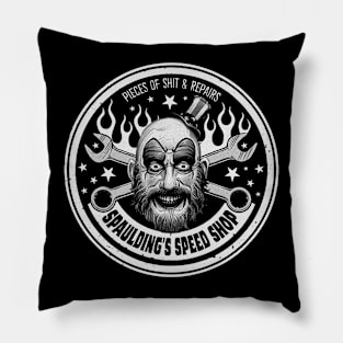 Spaulding's Speed Shop Pillow