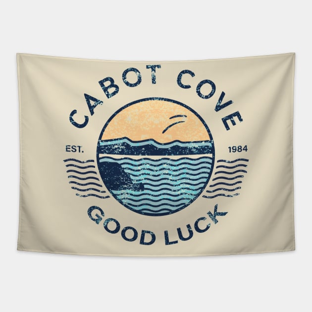 Welcome to Cabot Cove, Good Luck. Tapestry by MrsDagger