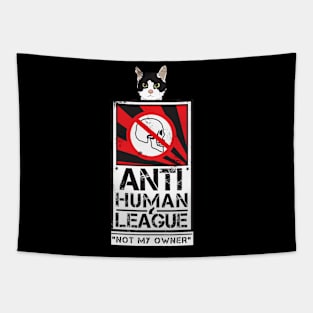 Cats against humans campaign Tapestry