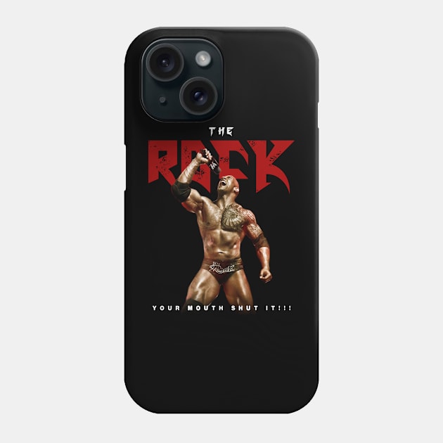 The Rock Smackdown Phone Case by BeeFest