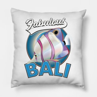 fabulous Bali retro logo Pillow
