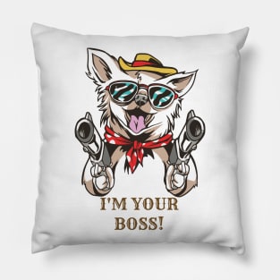 I'm your boss T-shirt Pillow