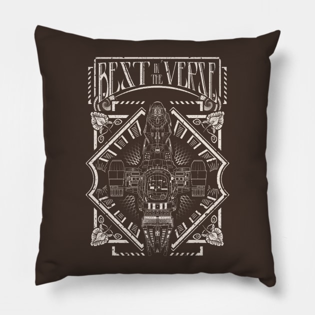 Best in the Verse Pillow by Buzatron