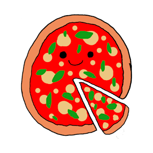 Cute Pizza T-Shirt