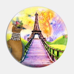 Eiffel Tower, Paris France Pin