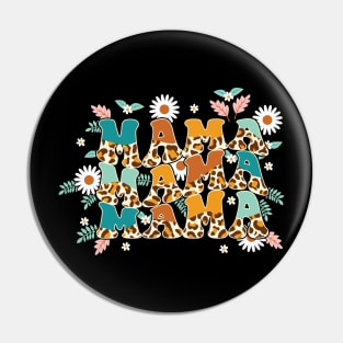 Wildflowers Mama Pin