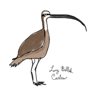 Long Billed Curlew T-Shirt