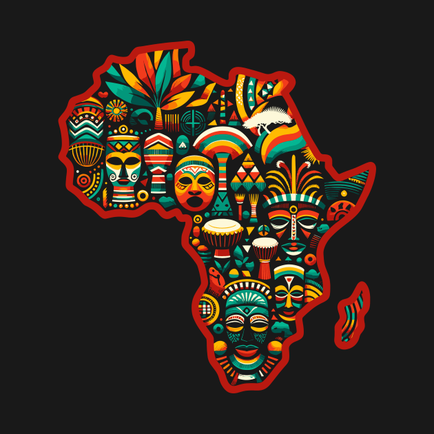 African Legacy Tribute for Black History Month by Xeire