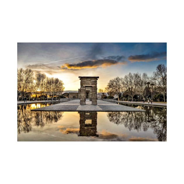 Temple of Debod, Madrid Spain by cbernstein