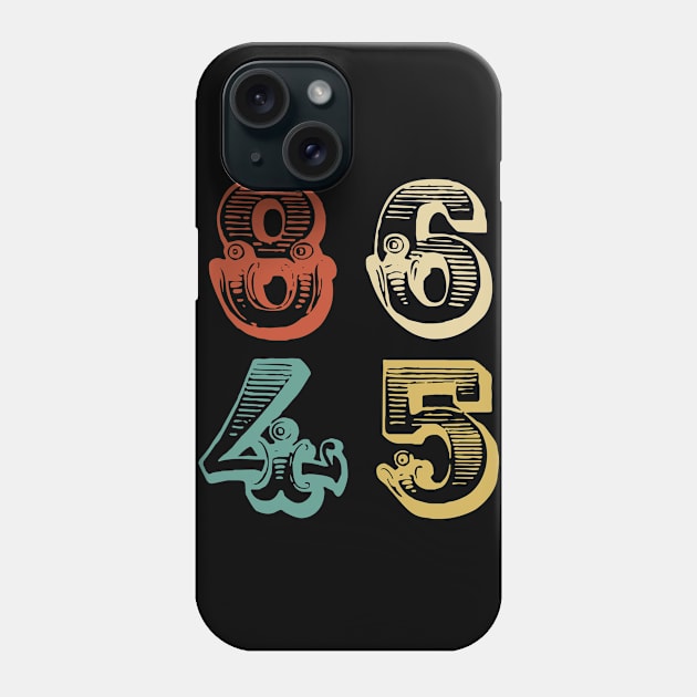 86 45 Anti Trump Phone Case by Scar