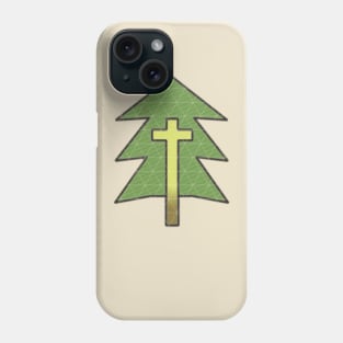 Tree With Cross Christian Gospel Phone Case