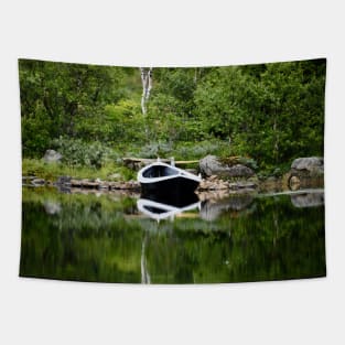 Boat / Swiss Artwork Photography Tapestry