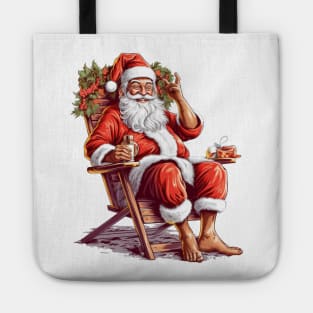 Funny Santa Claus #3 Tote