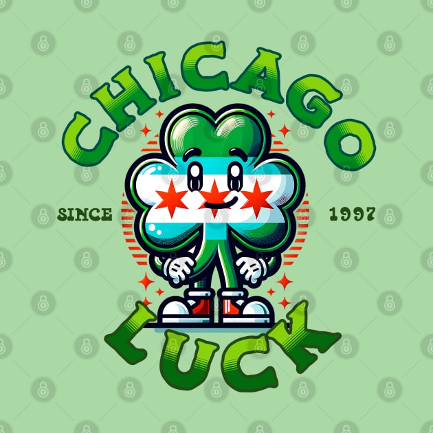 Chicago Luck Shamrock by hippohost