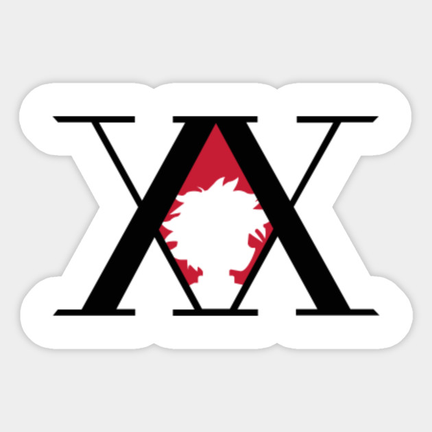 Killua Hunterxhunter Logo Killua Hunter X Hunter Sticker