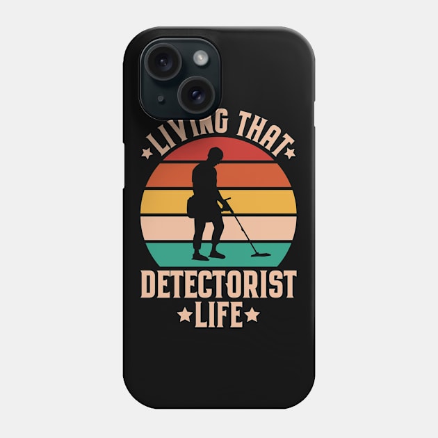 Detectorist Metal Detecting Metal Detector Phone Case by Krautshirts