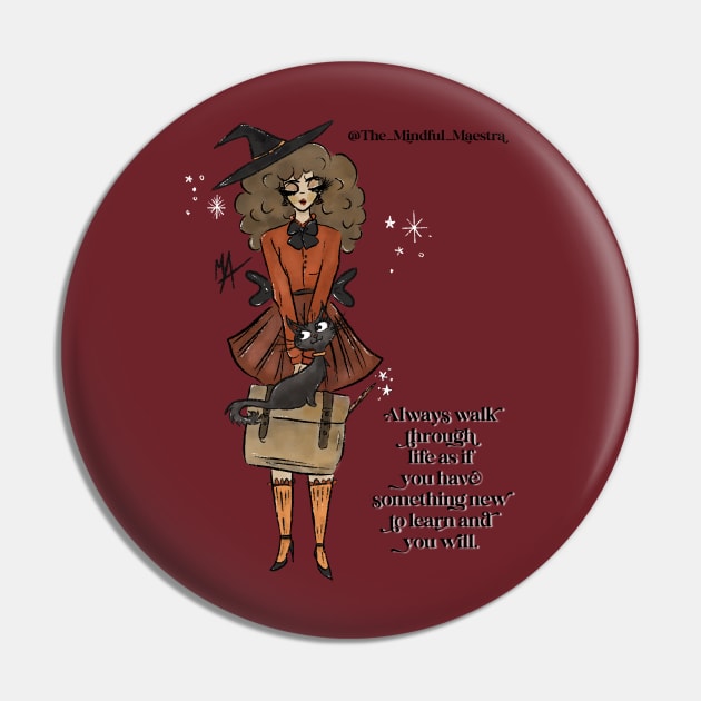 English Teacher Witch (transparent background) Pin by The Mindful Maestra