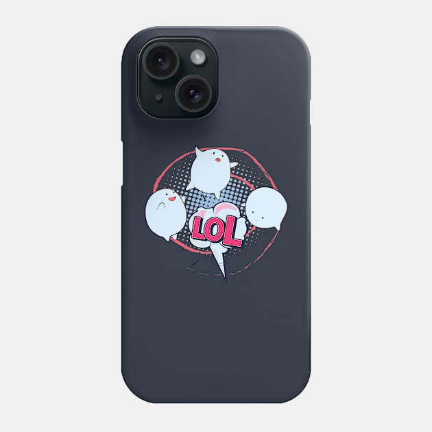 Crazy Cartoons, Happy Hearts Phone Case by AnnA production