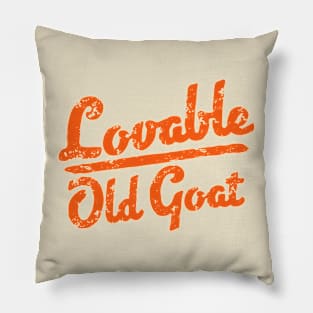 Lovable Old Goat Pillow