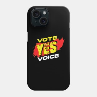 Vote Yes To The Voice - Indigenous Voice To Parliament Phone Case