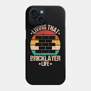 Bricklayer Mason Brickmason Blockmason Brickwork Phone Case