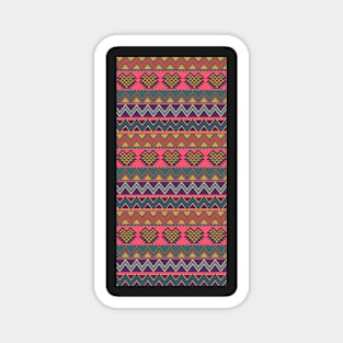 Colorful Geometric Pattern Phone Case 1 Magnet