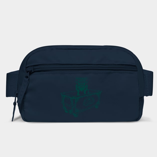 Vintage Raccoon In Dumpster funny silly design by Luxinda