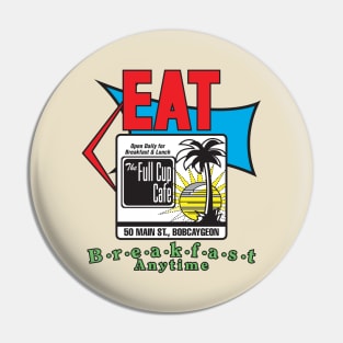 The Full Cup Cafe Pin