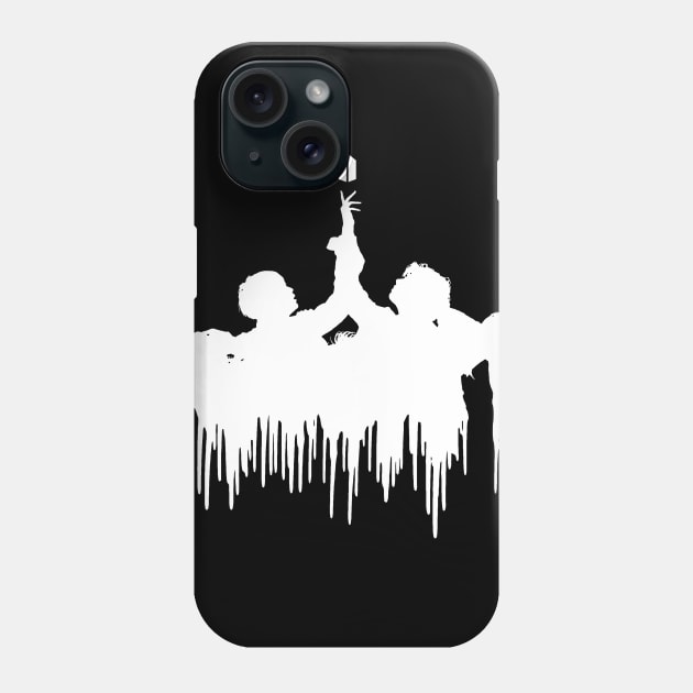 BTS Fake Love melting silhouette (white) | Army | Kpop Phone Case by Vane22april