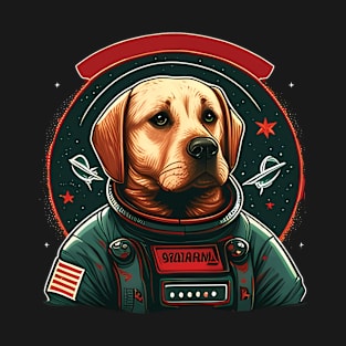 Astronaut Labrador T-Shirt