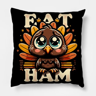 Cute Thanksgiving Turkey - Eat Ham Pillow