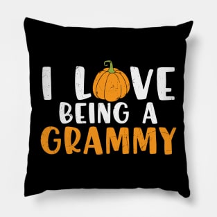 I Love being a grammy funny thanksgiving gift T-shirt for Grandma Pillow
