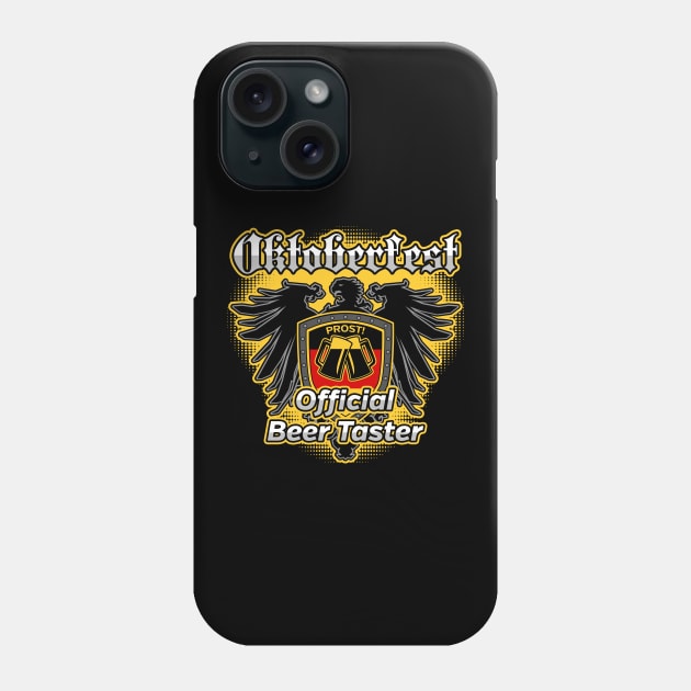 Oktoberfest Official Beer Taster Phone Case by RadStar