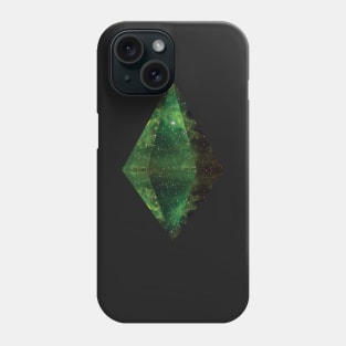 Ethereum Green stone logo Phone Case