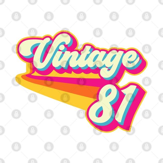 Vintage 1981 by Styleuniversal