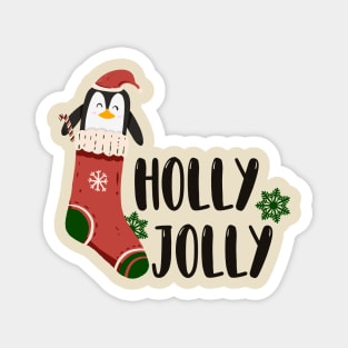 Holly Jolly Magnet