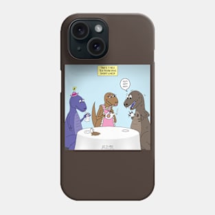 Tina's T-Rex Tea Room Phone Case