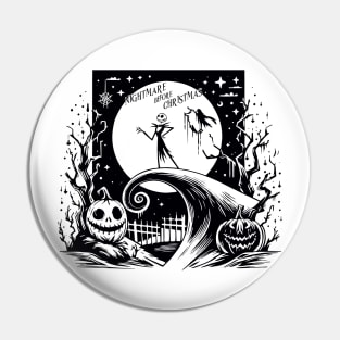 Before Christmas scary Nightmare Pin