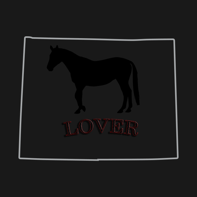 Wyoming Horse Lover Gift by Prairie Ridge Designs