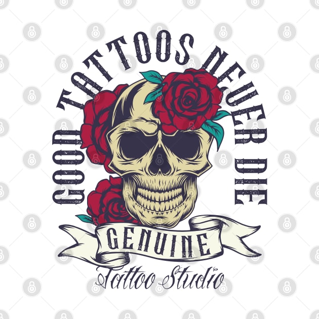 Goof tattoo never die by Design by Nara