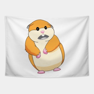 Scared Hamster Meme Hammond Tapestry