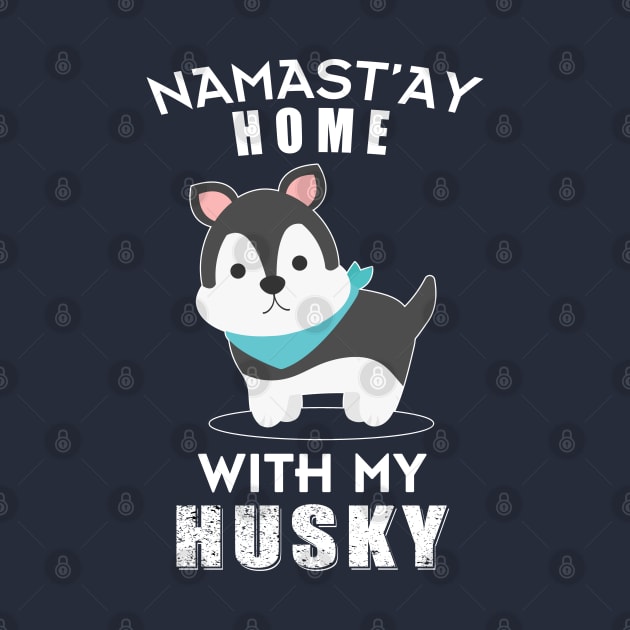 Namast'ay Home With My Husky Chibi by Salt88