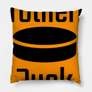 Brotherly Puck logo 2 Pillow