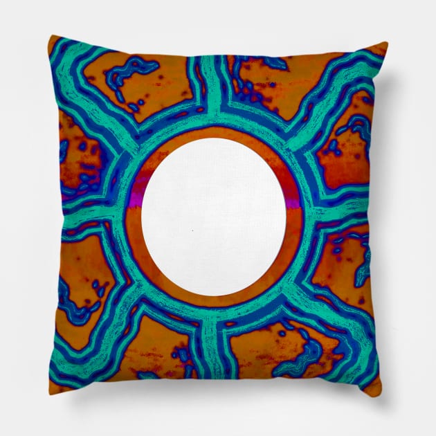 infinity wheel Pillow by TrueMagic