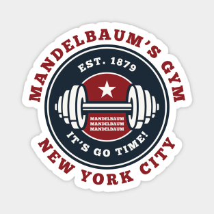 Mandelbaum's Gym Magnet