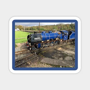 Blue Locomotive Magnet