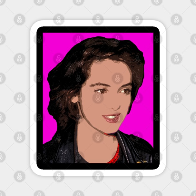 winona ryder Magnet by oryan80
